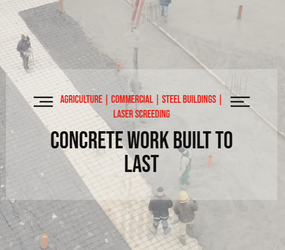 jackson concrete website mini site designed by g3 creative