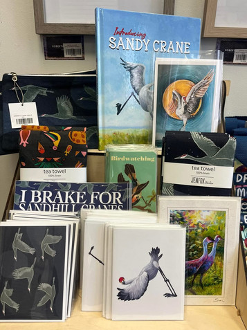 birds of the midwest art gallery at the prairie arts center in north platte nebraska