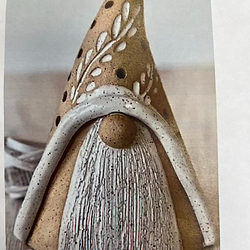 create clay garden gnome class at the prairie arts center north platte nebraska