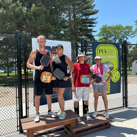 pfa pickleball roundup tournament winners at cody park in north platte nebraska