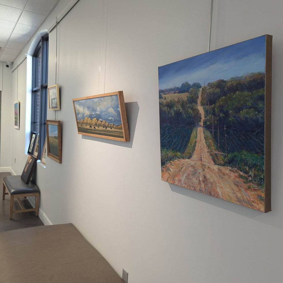 anac gallery june 2025 at the prairie arts center in north platte nebraska