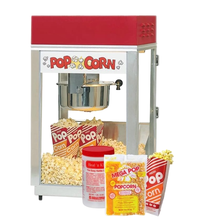 popcorn machine concession equipment rental from jump for joy party rentals in north platte nebraska