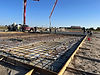 jackson concrete pouring process with rebar grid system servces in nebraska