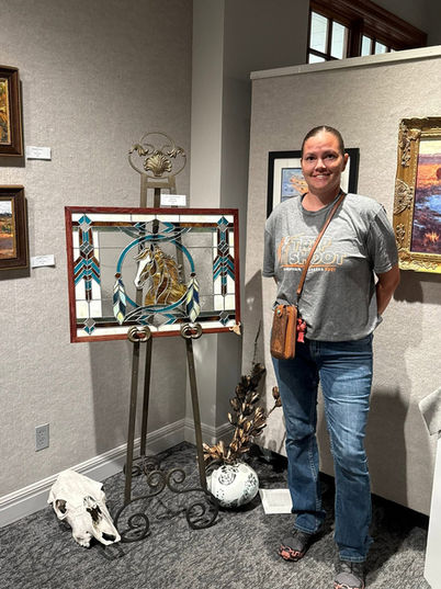 nebraskaland days western art gallery at the prairie arts center in north platte nebraska