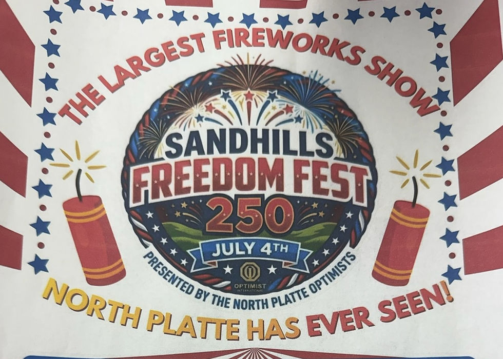 Sandhills Freedom Fest Fireworks Show