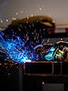metal welding sparks by bryce kothe high country mfg manufacturing