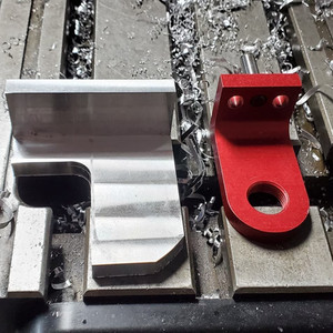 Custom-fabricated magnetic pickup component for Small Block Chevy