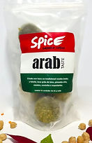 Bolinho de Falafel da Spice - Culinária Exótica: Crocante por fora, macio por dentro - uma experiência tradicional do Oriente