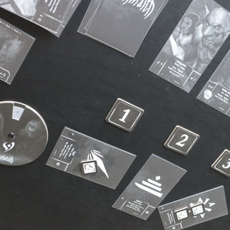 A game of Veilwraith in progress, Vignette One.