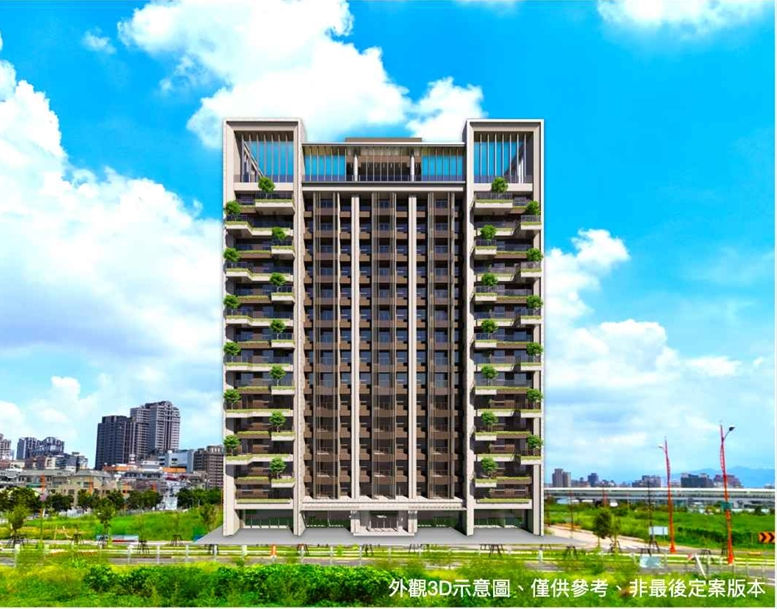 【南悅樂田】13期重劃區，45米園道第一排的絕版風景
