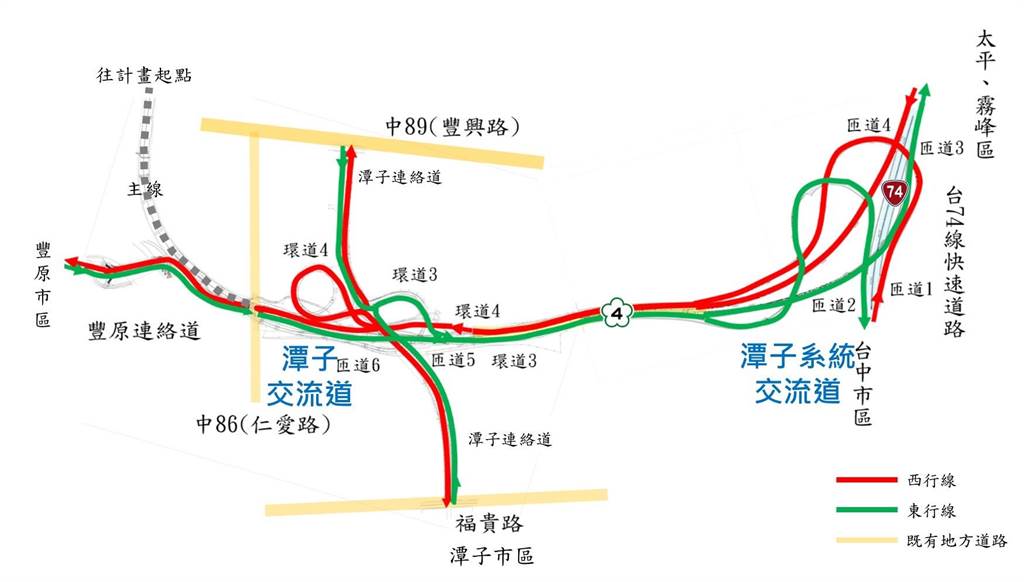 台74銜接國道4