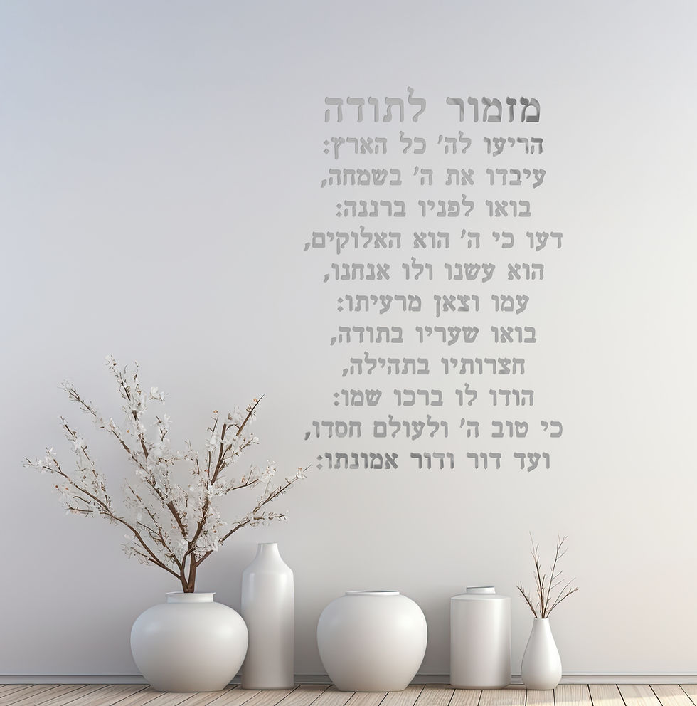 תמונה ממוזערת: מזמור לתודה