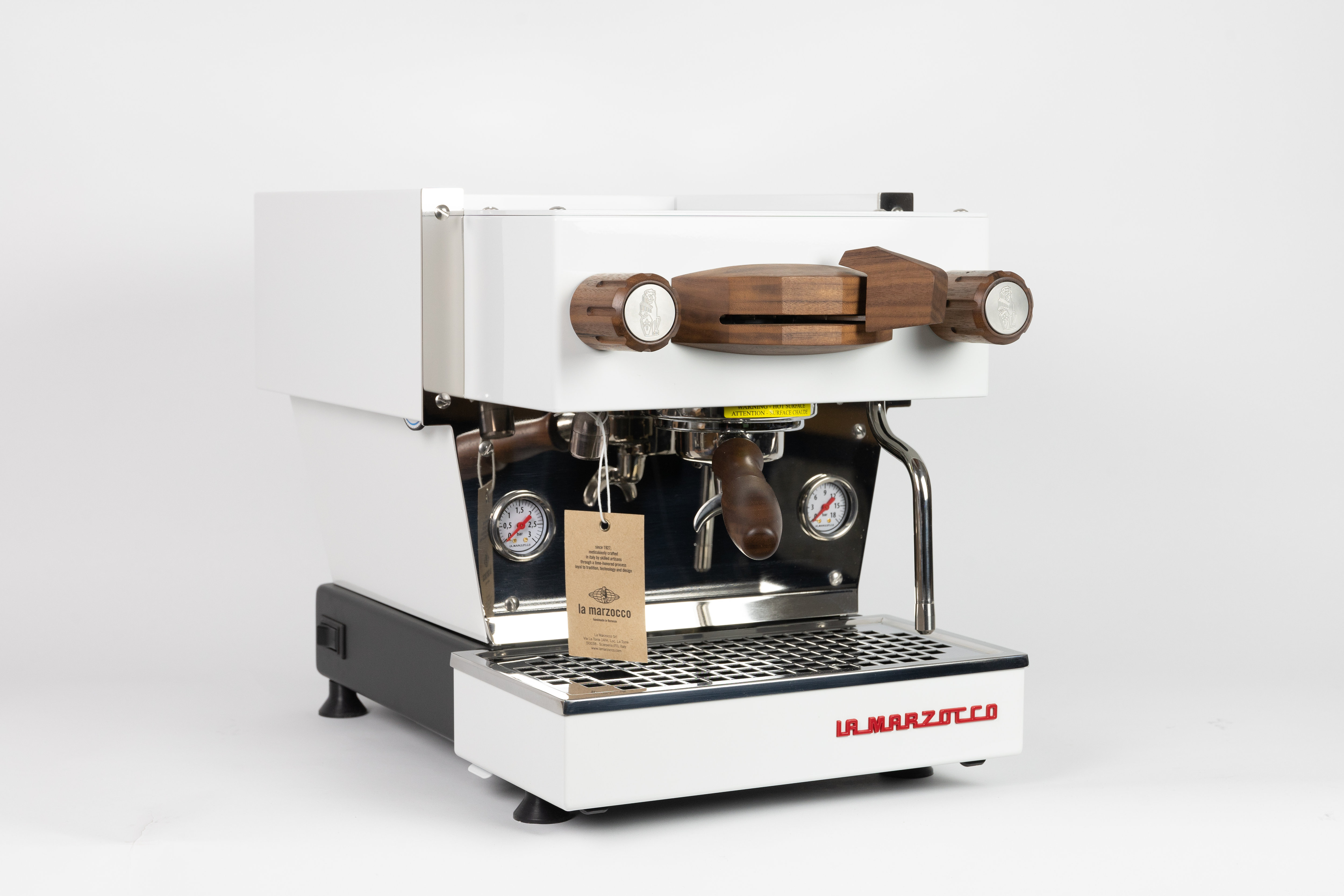 La Marzocco Linea Mini White with 