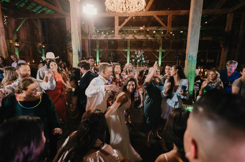 Packed wedding dance floor at a Houston reception by D&Co Entertainment