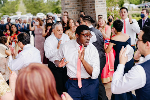 Luxury wedding reception by D&Co Entertainment at a Houston wedding venue