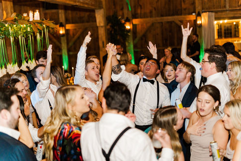 Packed wedding dance floor at a Houston reception by D&Co Entertainment
