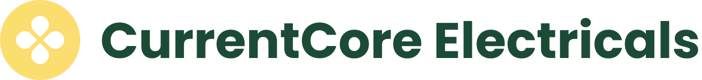 Abstract logo design with yellow and green tones