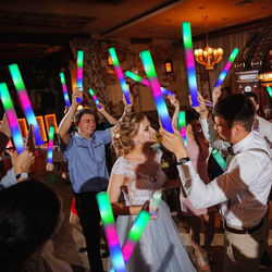 Foam Glow Sticks - Wedding, Birthday or Carnival Party