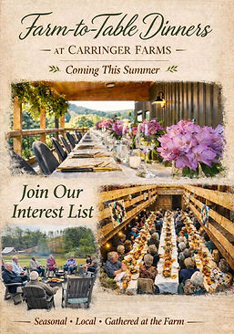 Farm to Table flyer