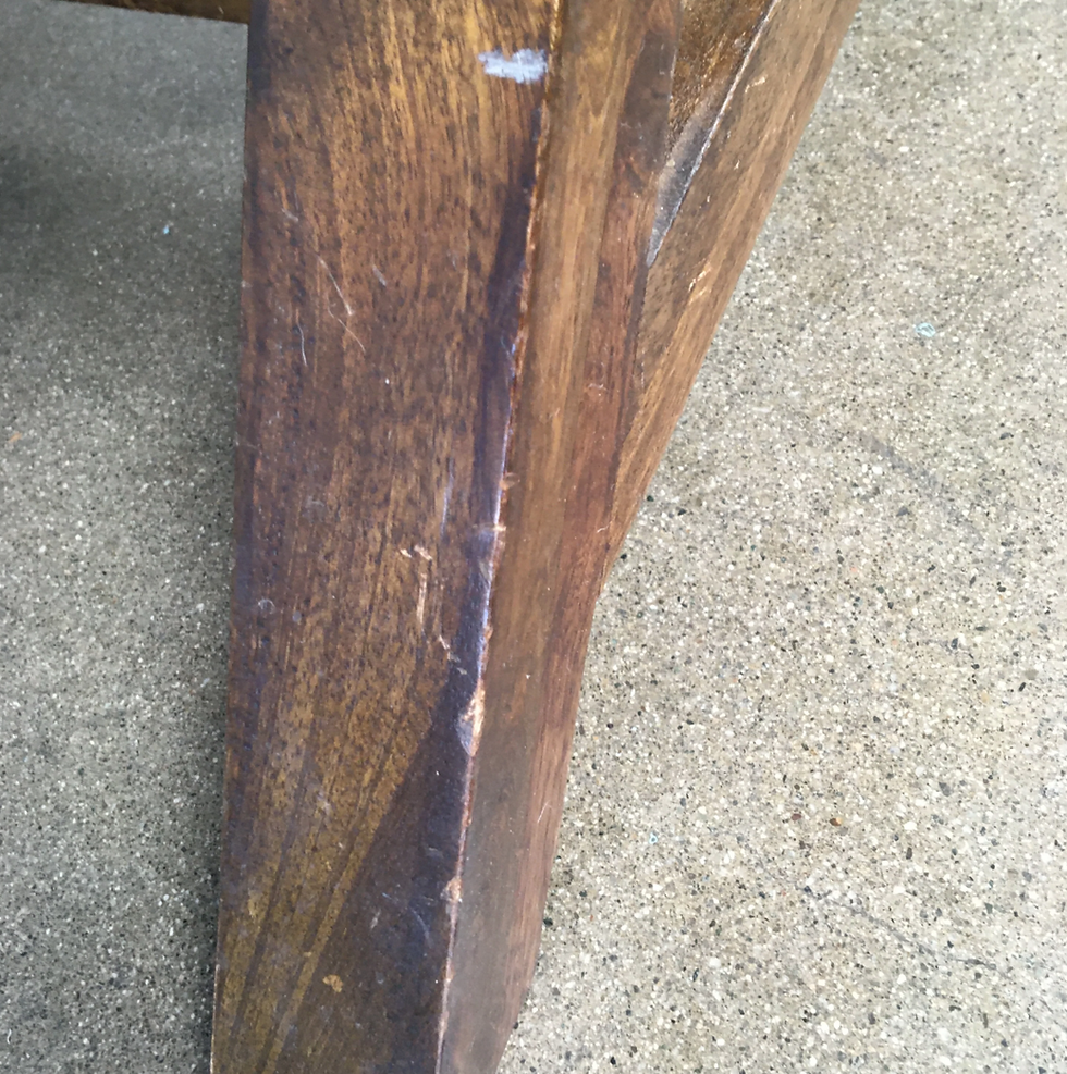 Thumbnail: Square Wood End Table w/ Drawer