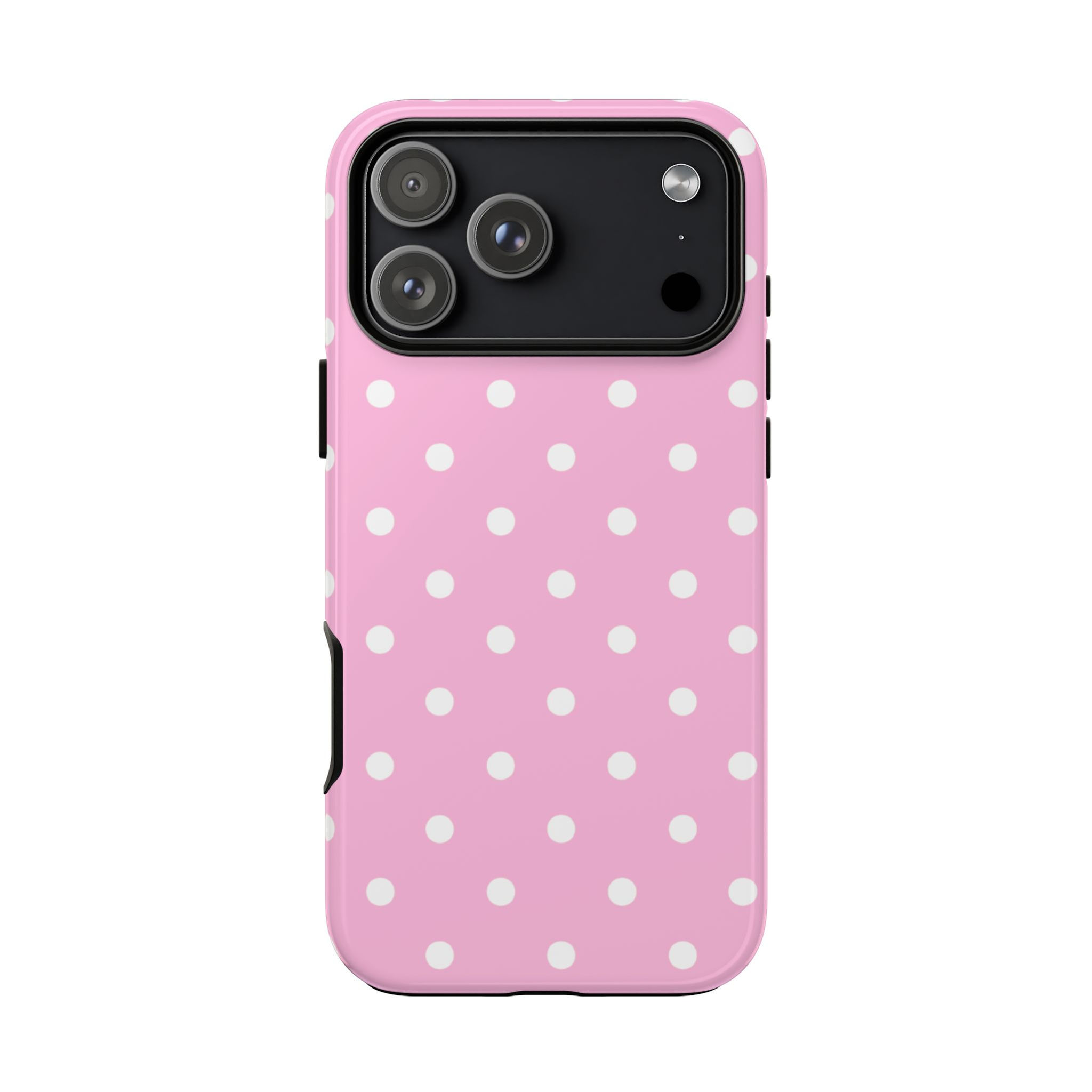 Pink Polka Dot Protective Case 