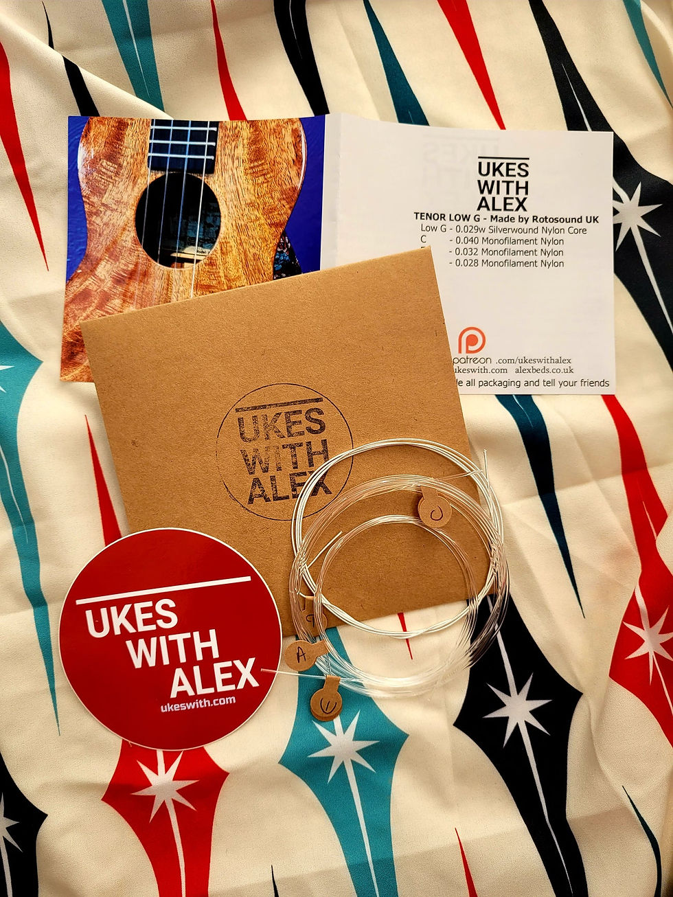 Ukes With Alex Low G GCEA Ukulele Strings Ukes With Alex
