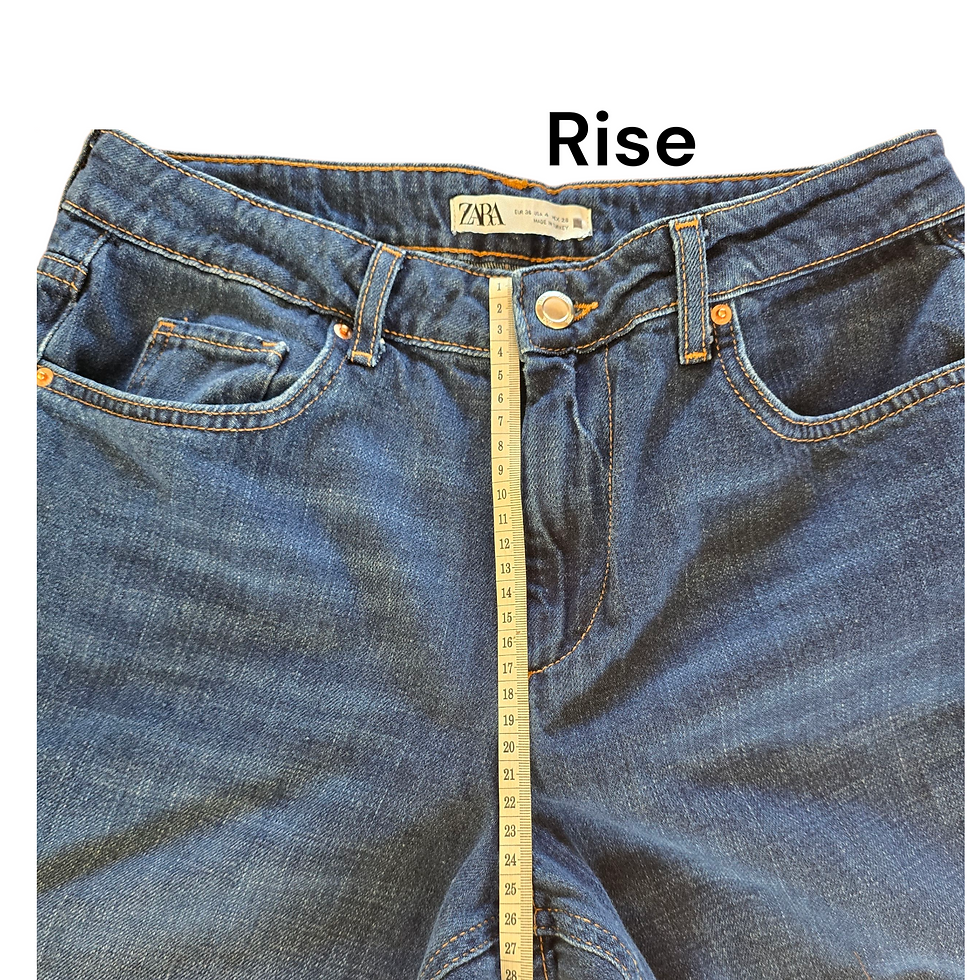 Thumbnail: Zara Wide Leg Jeans