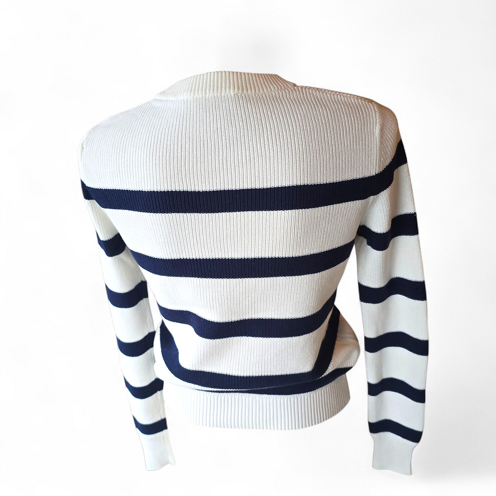 Thumbnail: Desigual Navy & White Jersey 