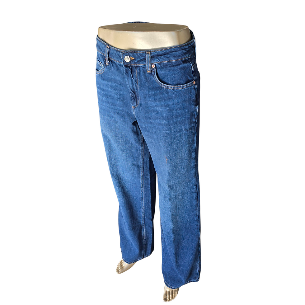 Thumbnail: Zara Wide Leg Jeans