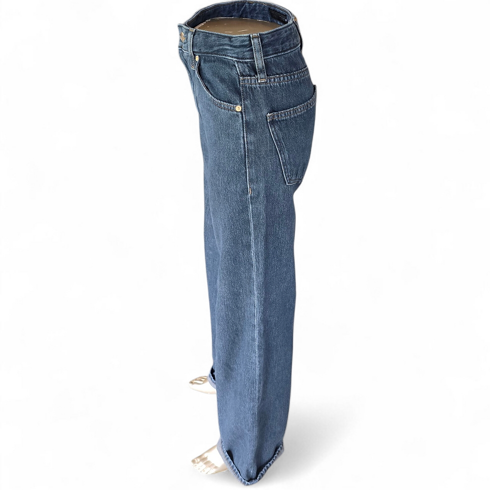 Thumbnail: Zara Wide Leg Jeans 