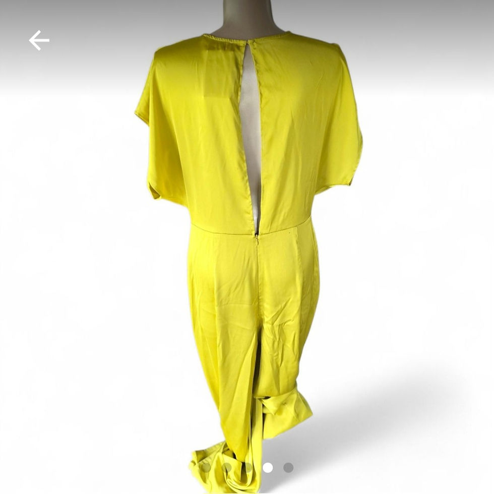 Thumbnail: Mango Satin Jumpsuit 