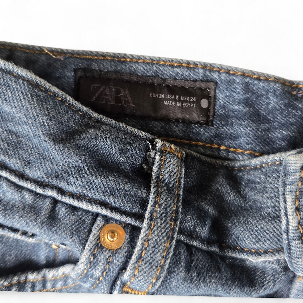 Thumbnail: Zara Wide Leg Jeans 