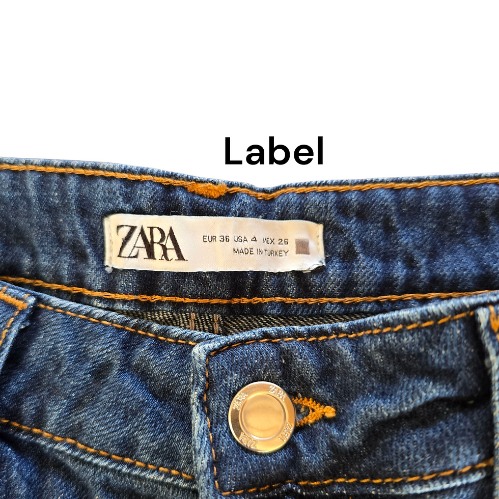Thumbnail: Zara Wide Leg Jeans