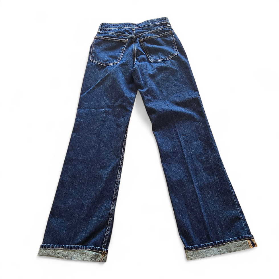 Thumbnail: Zara Wide Denim Jeans 