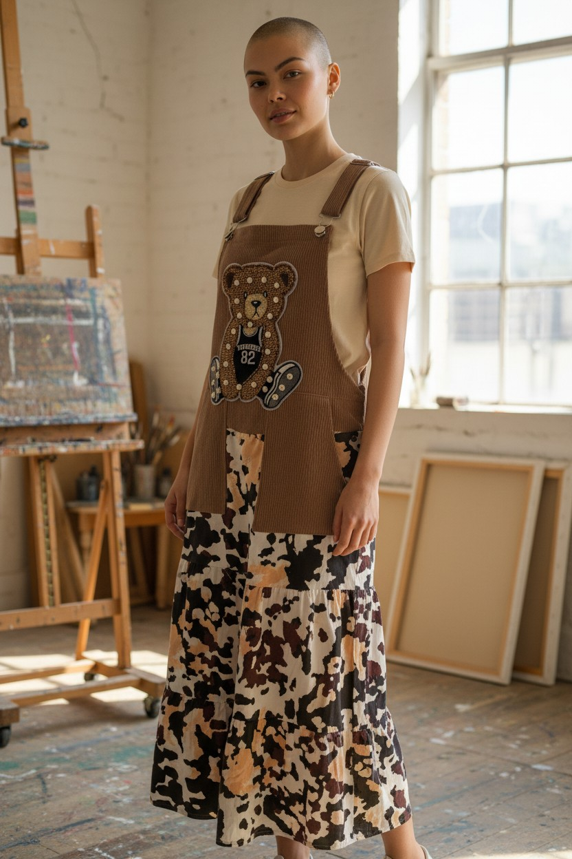 Thumbnail: Dungaree Dress