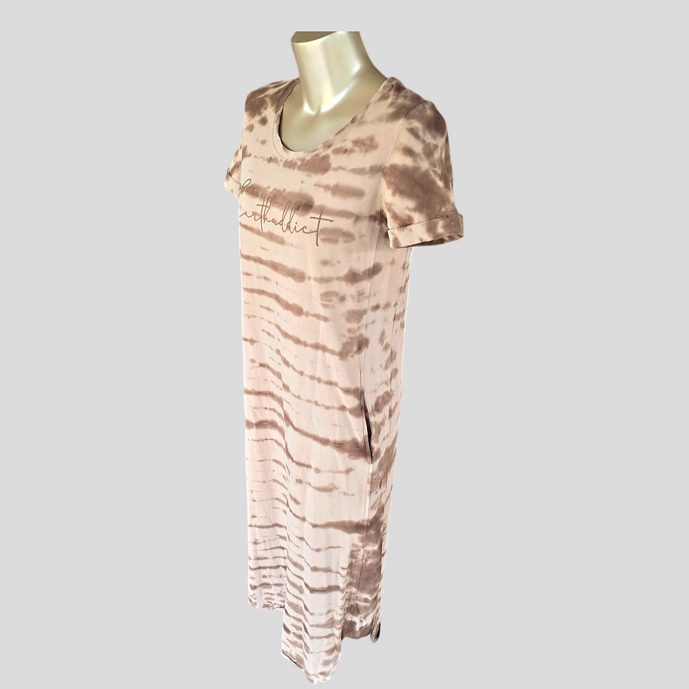 Thumbnail: Tie Dye T-shirt Summer Dress 
