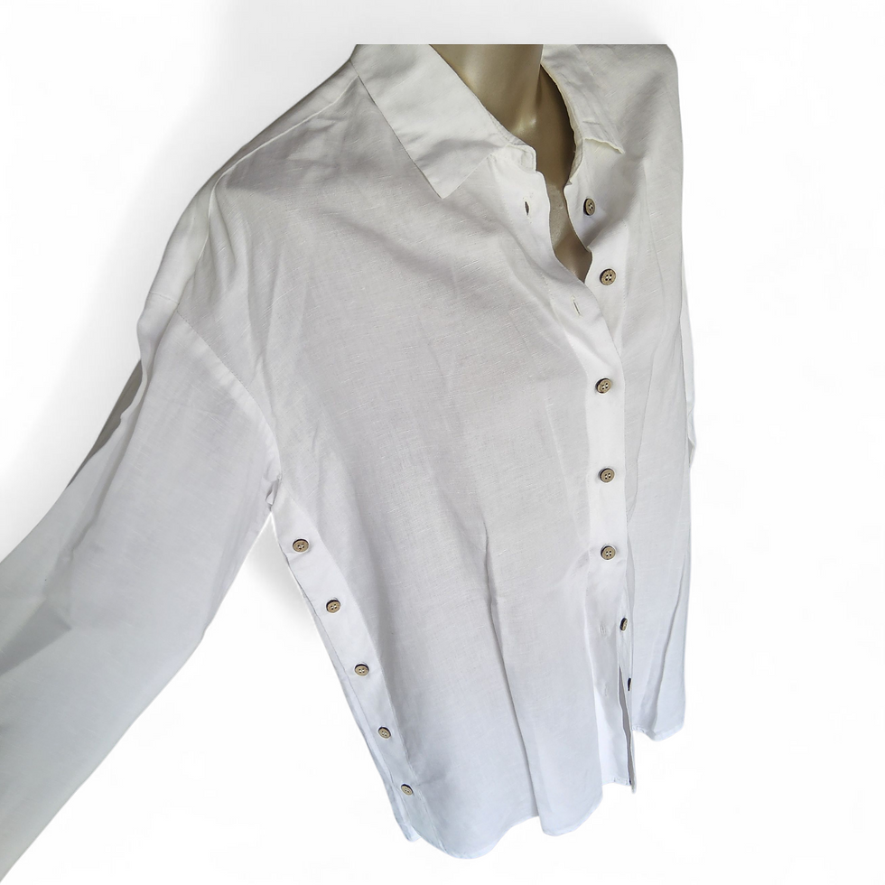 Thumbnail: White Linen Blouse 