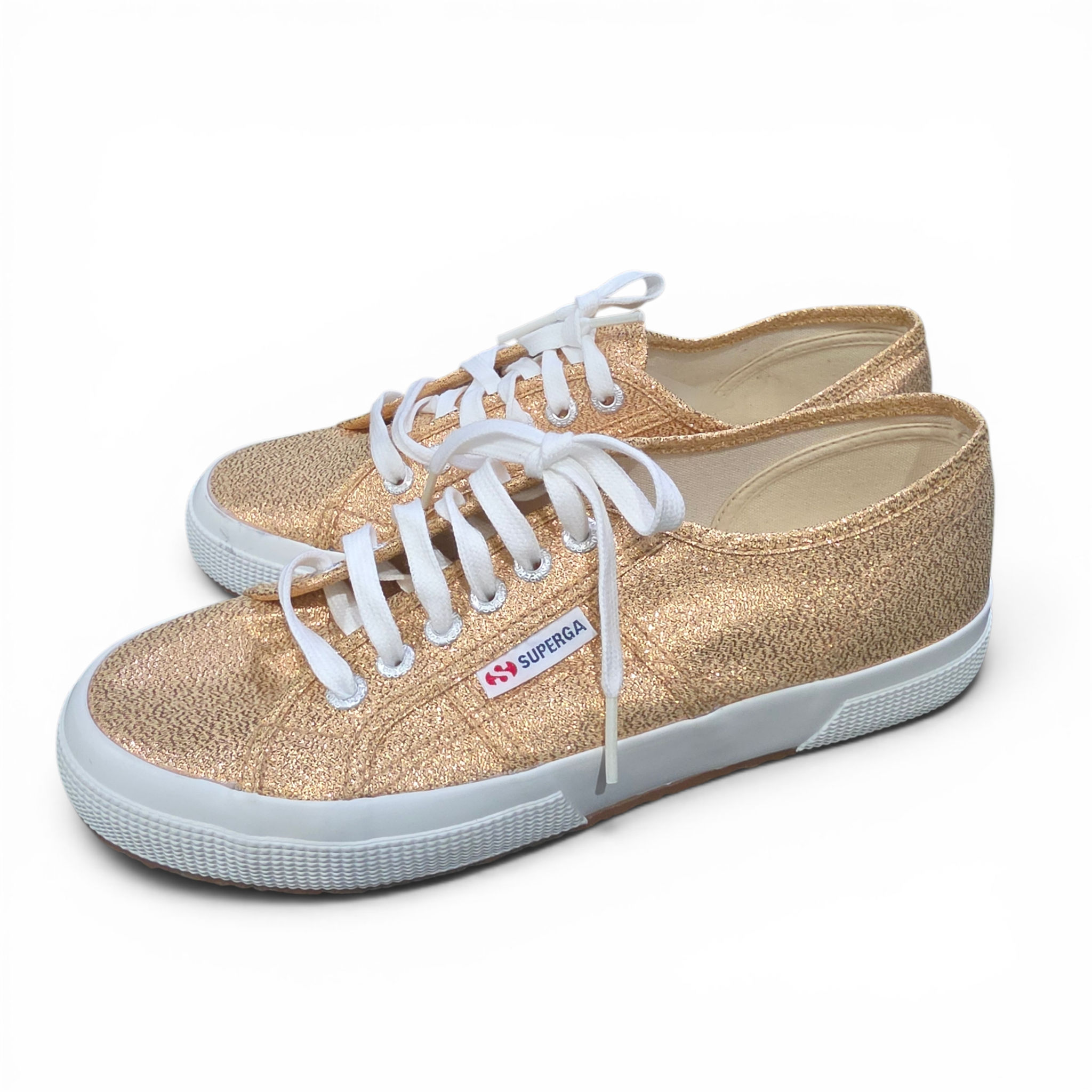 Gold Superga