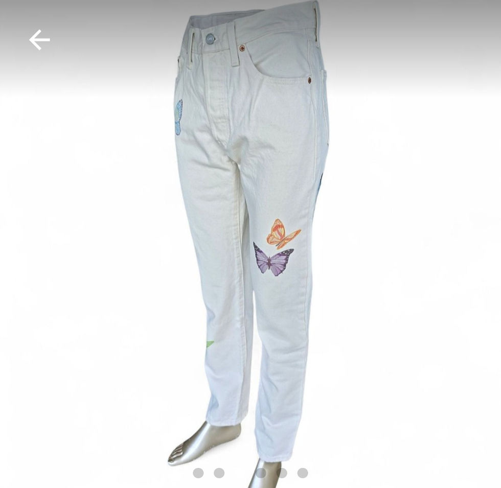 Thumbnail: Levi's Butterfly Jeans 