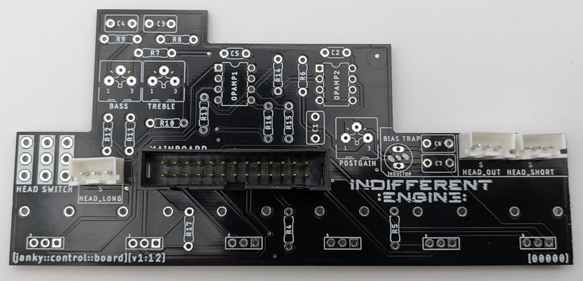 JST XH headers installed into the control board