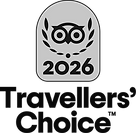 600+ 5-Star TripAdvisor Reviews & 2026 Travellers' Choice Award Badge