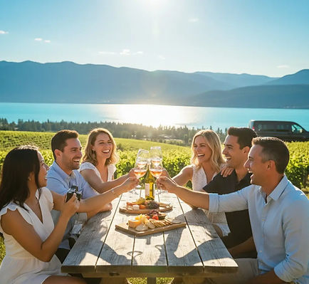 Close-up of premium local snacks and chilled wine bottles prepared for a custom private tour experience.