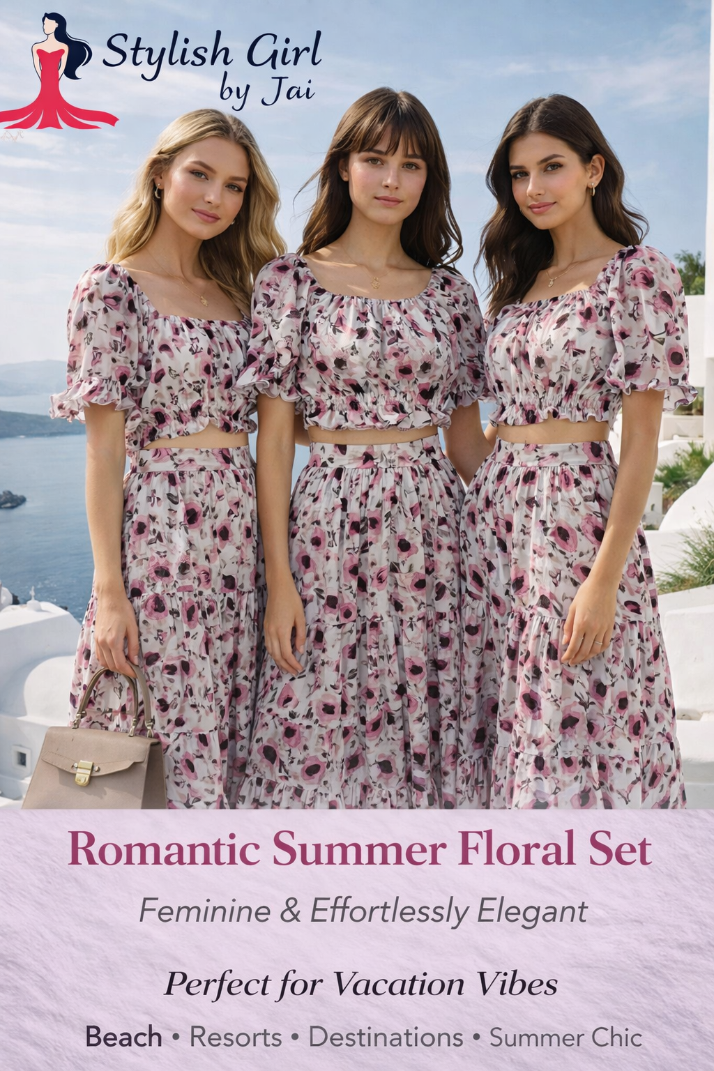 🌸 Summer Bloom Two-Piece Summer Set