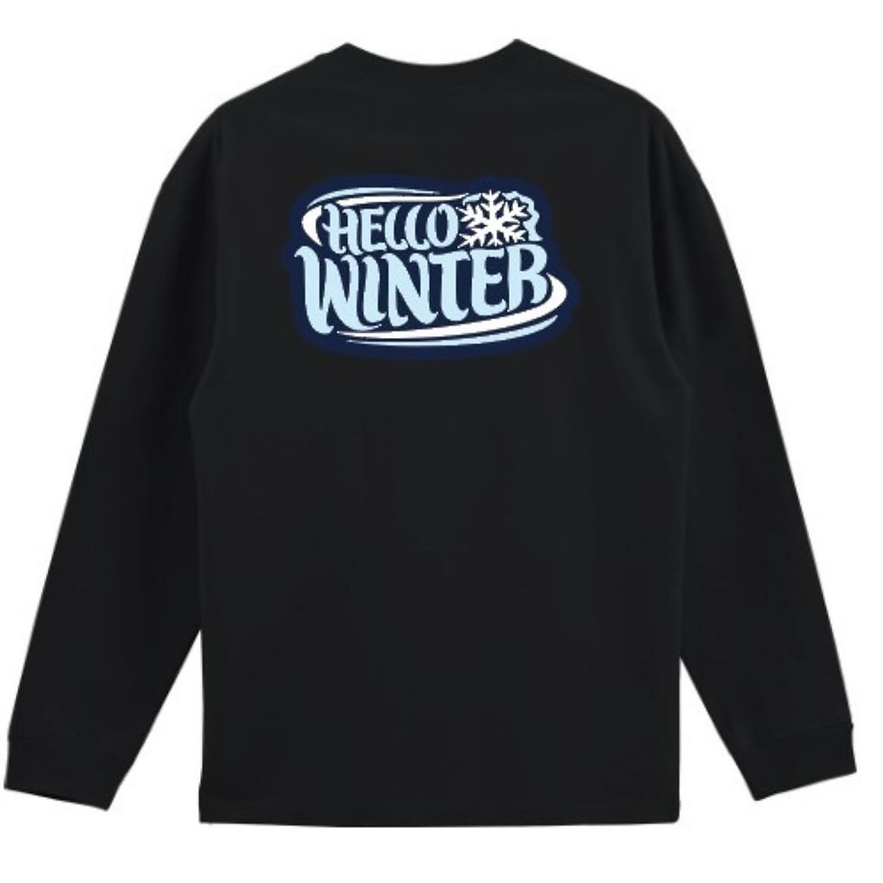 Thumbnail: HELLO WINTER – Oversize Long Sleeve Tee by StylishGirl