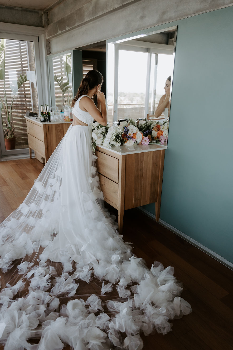 Bespoke bridal designer Hanrie Lues
