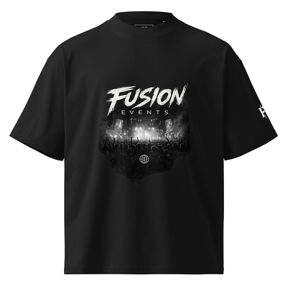 Thumbnail: Unisex organic oversized high neck t-shirt