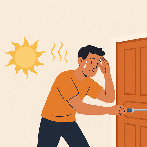 Serrure bloquée par la chaleur : pourquoi et que faire ?