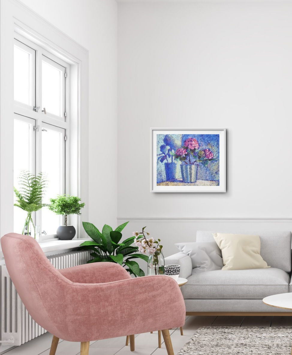 Thumbnail: Hydrangea 6 / framed