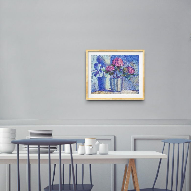 Thumbnail: Hydrangea 6 / framed