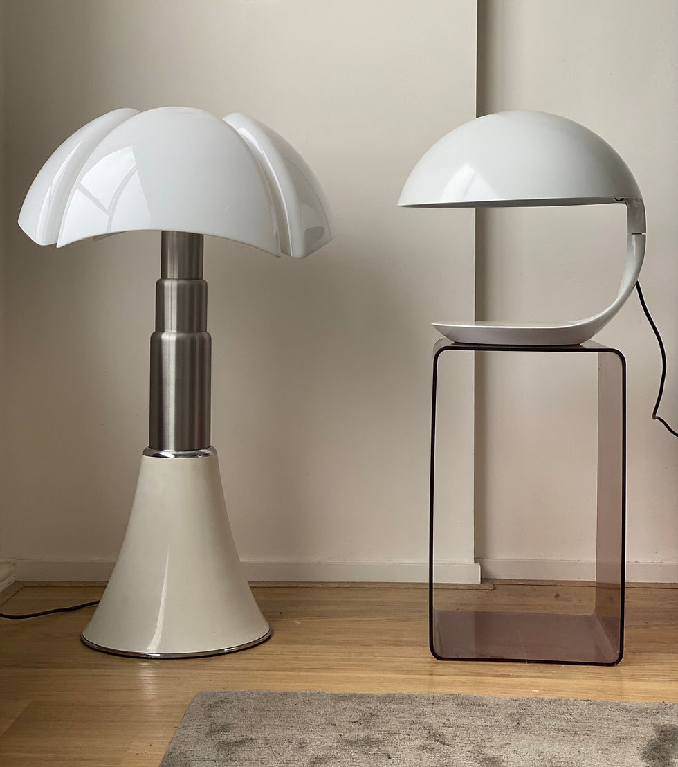 Thumbnail: Italian Design “Pipistrello” Floor Lamp by Gae Aulenti for Martinelli Luce 1966